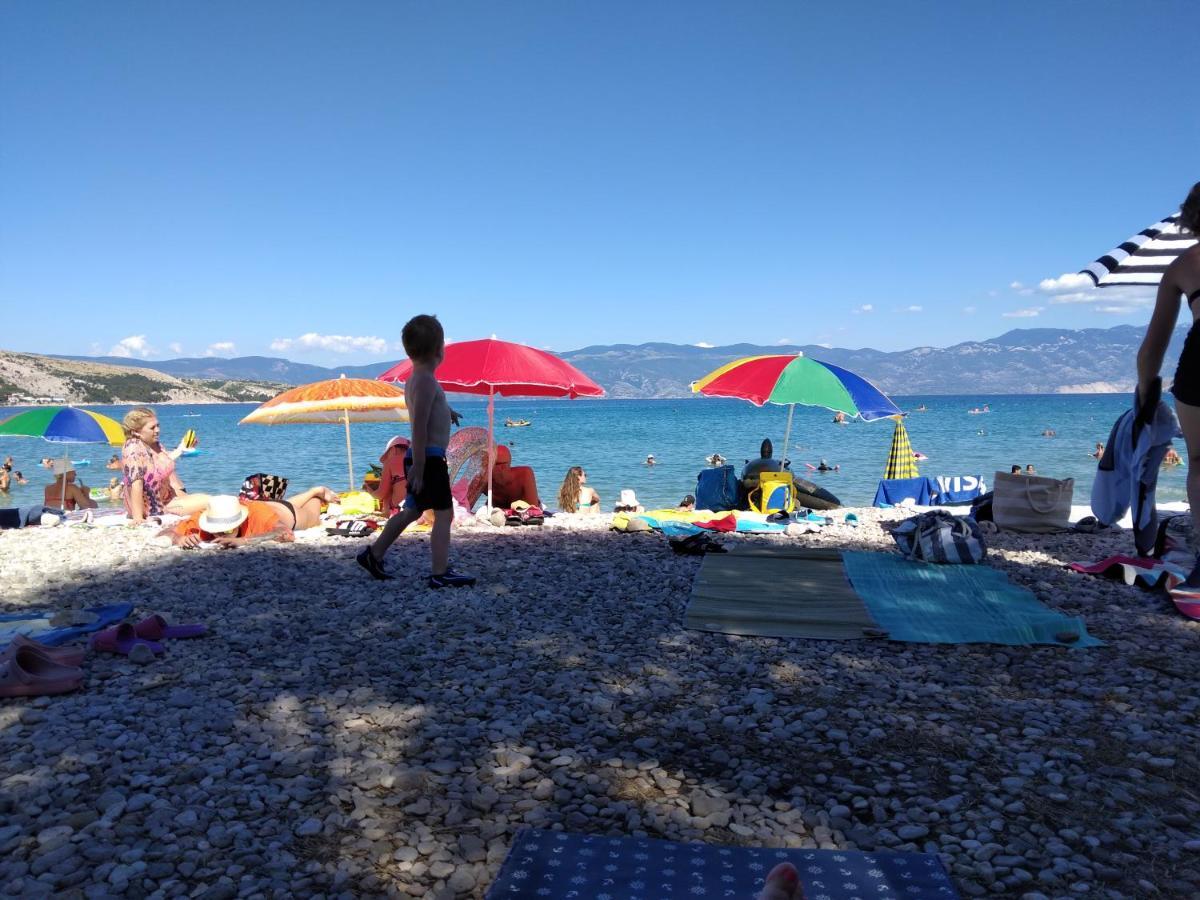 Apartmani Baska S Pogledom Na More Esterno foto