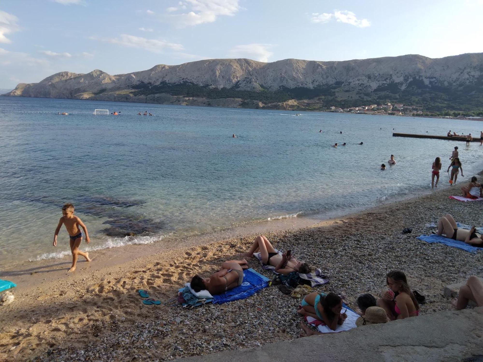 Apartmani Baska S Pogledom Na More Esterno foto