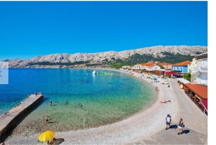 Apartmani Baska S Pogledom Na More Esterno foto