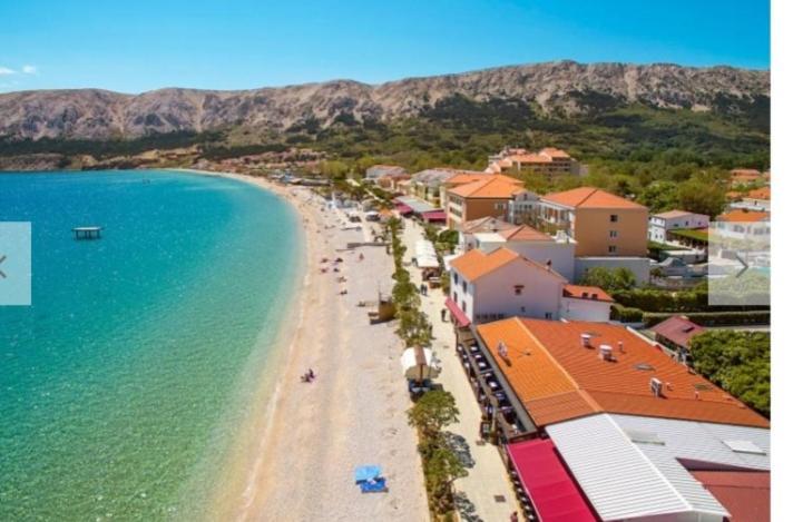 Apartmani Baska S Pogledom Na More Esterno foto