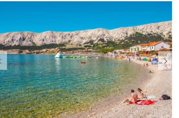 Apartmani Baska S Pogledom Na More Esterno foto
